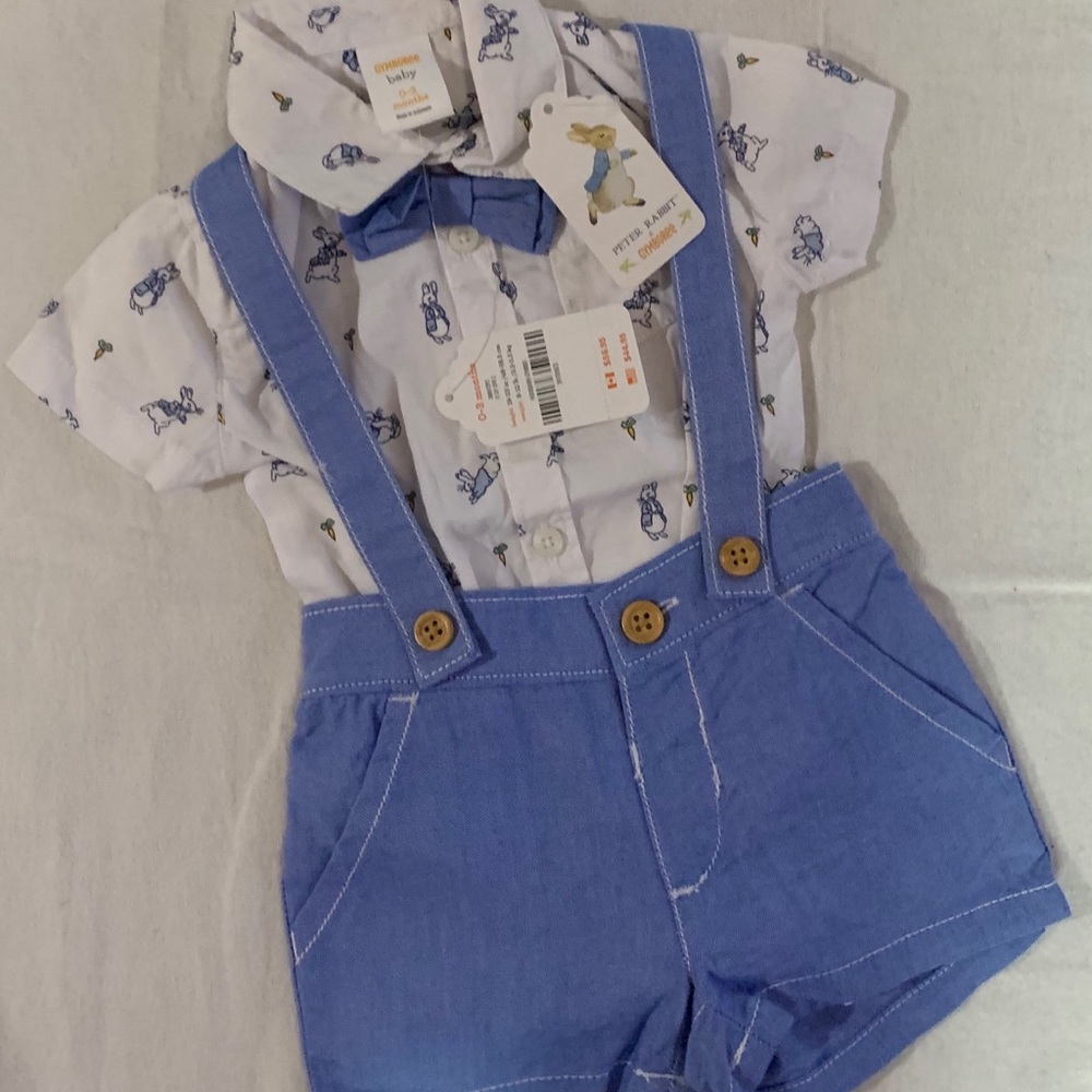 Gymboree Peter Rabbit Suit 0-3